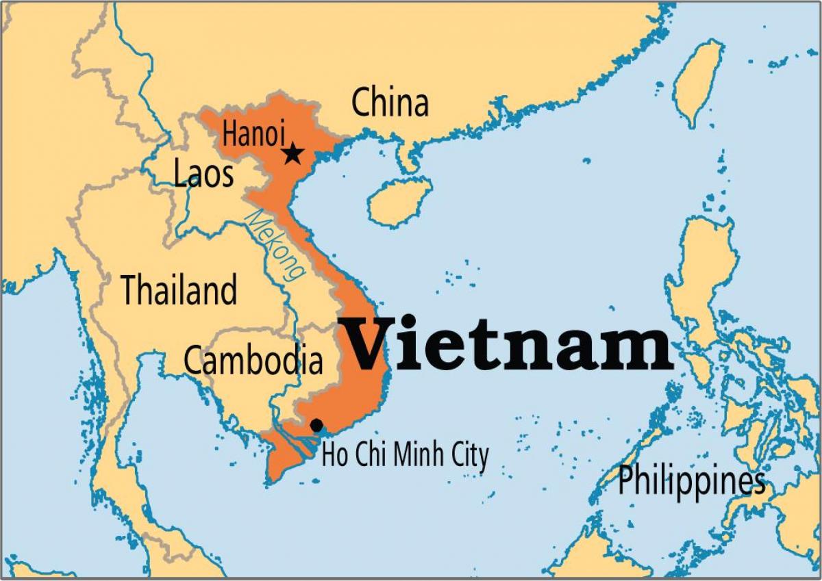 La carte de hanoi emplacement