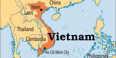 La carte de hanoi emplacement
