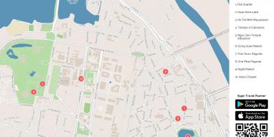 La carte de hanoi street food